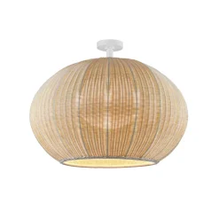 Bover udendørs loftlampe Garota, hvid/elfenbensfarvet
