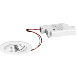 BRUMBERG BB03 indbygning RC driver kantet hvid
