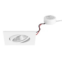 BRUMBERG BB25 IP65 indbyg. RC driver rund hvid