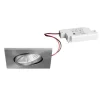 BRUMBERG BB25 IP65 indbyg RC driver kantet nikkel