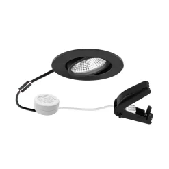 BRUMBERG BB23 IP65 RC-driver rund tilslutningsdåse sort mat