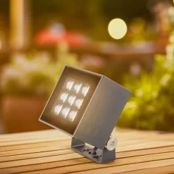 BRUMBERG Blokk LED påbygningsspot til udendørs brug 11x11cm