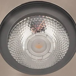 BRUMBERG Hybride Flat LED-gulvlampe til indbygning, 11 cm