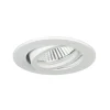 BRUMBERG indbygningsspot Tirrel-R GU10 fatning, mat hvid
