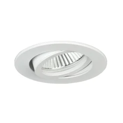 BRUMBERG indbygningsspot Tirrel-R GU10 fatning, mat hvid