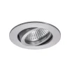 BRUMBERG indbygningsspot Tirrel-R, GU10 fatning, mat aluminium