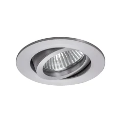 BRUMBERG indbygningsspot Tirrel-R, GU10 fatning, mat aluminium