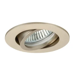 BRUMBERG indbygningsspot Tirrel-R, GU10 fatning, lys guld