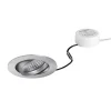 BRUMBERG LED indbygningsspot Tirrel-R, RC, rund driver, mat aluminium