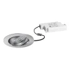 BRUMBERG LED indbygningsspot Tirrel-R, dæmpbar, mat aluminium