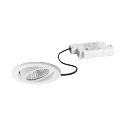 BRUMBERG LED-indbygningsspot BB09, RC-dæmpbar, hvid