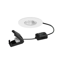 BRUMBERG LED-spot BB20 IP65 tænd/sluk-tilslutningsdåse struktureret hvid