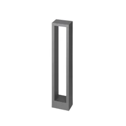 BRUMBERG LED stibelysning Addia, grafit, IP54, højde 60 cm