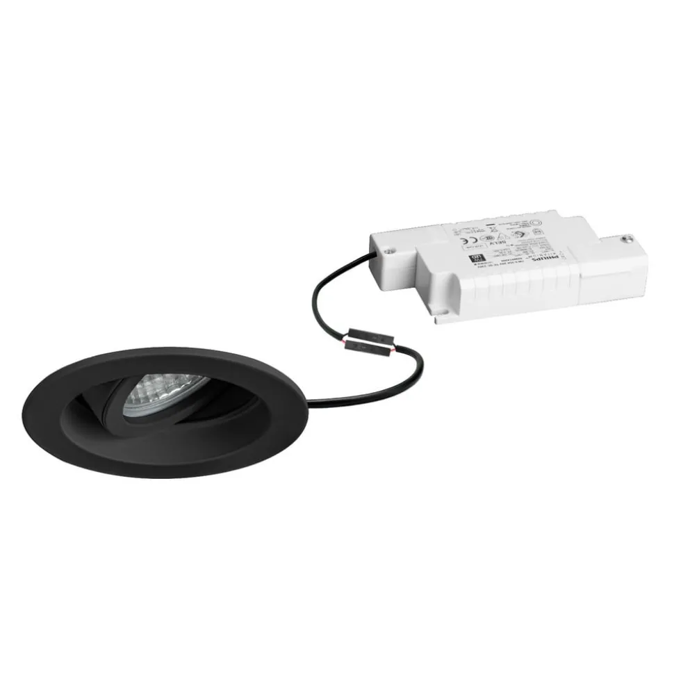 BRUMBERG Tirrel dyb LED indbygningsspot on/off, 830, rund, hvid
