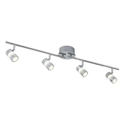Bubbles LED-loftspot, IP44, 4 lyskilder