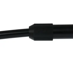 Bue-gulvlampe Sparkled Light sort/sølv