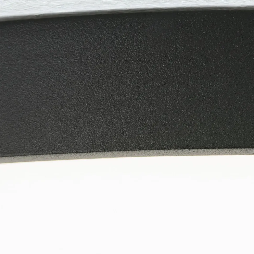 Bully LED-loftslampe i sort, 3.000 K, Ø28cm