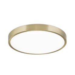 Bully LED-loftslampe med patina-look, Ø 28 cm