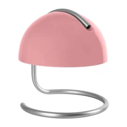 Burano bordlampe, pink, højde 25 cm, glas/metal, E27