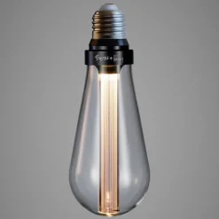 Buster + Punch LED-pære E27 2W, kan dæmpes krystal