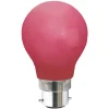 B22 0,9 W LED-pære, rød