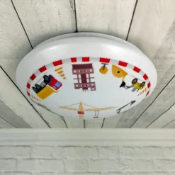 Byggeplads loftlampe