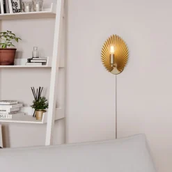 By Rydéns Aruba væglampe, guld