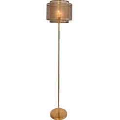 By Rydéns Hermine gulvlampe, messing