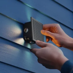 Calex Altamura udendørs LED-væglampe, indirekte, sort