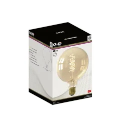 Calex E27 G125 3,8 W LED-filament flex guld 821dim