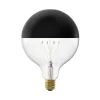 Calex G125 Top topforspejlet E27 4 W sort Ø12,5cm
