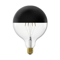 Calex G125 Top topforspejlet E27 4 W sort Ø12,5cm