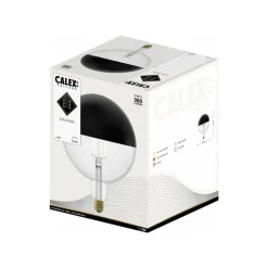 Calex Kalmar Top topforspejlet E27 6 W sort Ø20cm