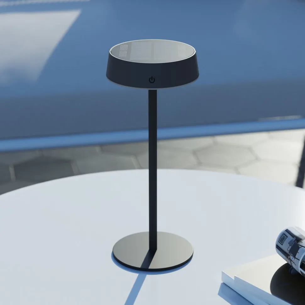 Calex LED-bordlampe Parma, dæmpbar, sort