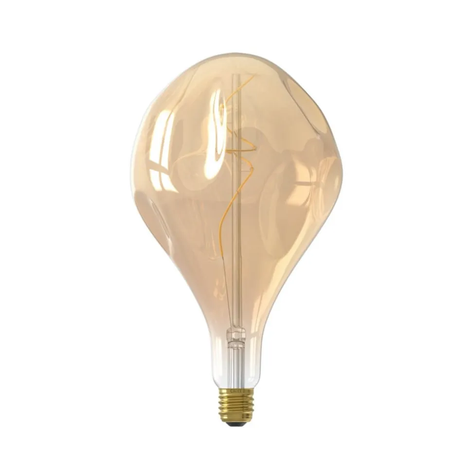 Calex Organic Evo LED-pære E27 6W dæmpbar guld