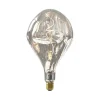 Calex Organic Evo LED-pære E27 6W dæmpbar sølv