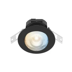 Calex Smart downlight Forsænket loftlampe, sort