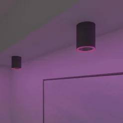 Calex Smart Halo Spot LED loftspot, sort