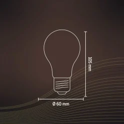 Calex Smart LED-filamentpære E27 A60 7W Filament CCT