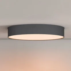 Calex Smart LED-loftlampe Fabric, Ø 30 cm, RGBW, dæmpbar