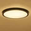 Calex Smart LED-loftlampe HALO Ø 40 cm sort IP54 RGB CCT
