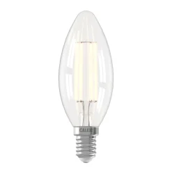 Calex Smart LED-pære E14 B35 4,9W stearinlys 1800K-3000K
