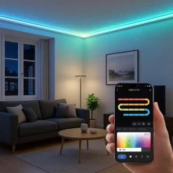 Calex Smart LED-strip, længde 30 m, RGB, CCT fjernbetjening