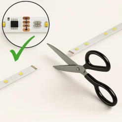 Calex Smart LED-strip, længde 30 m, RGB, CCT fjernbetjening