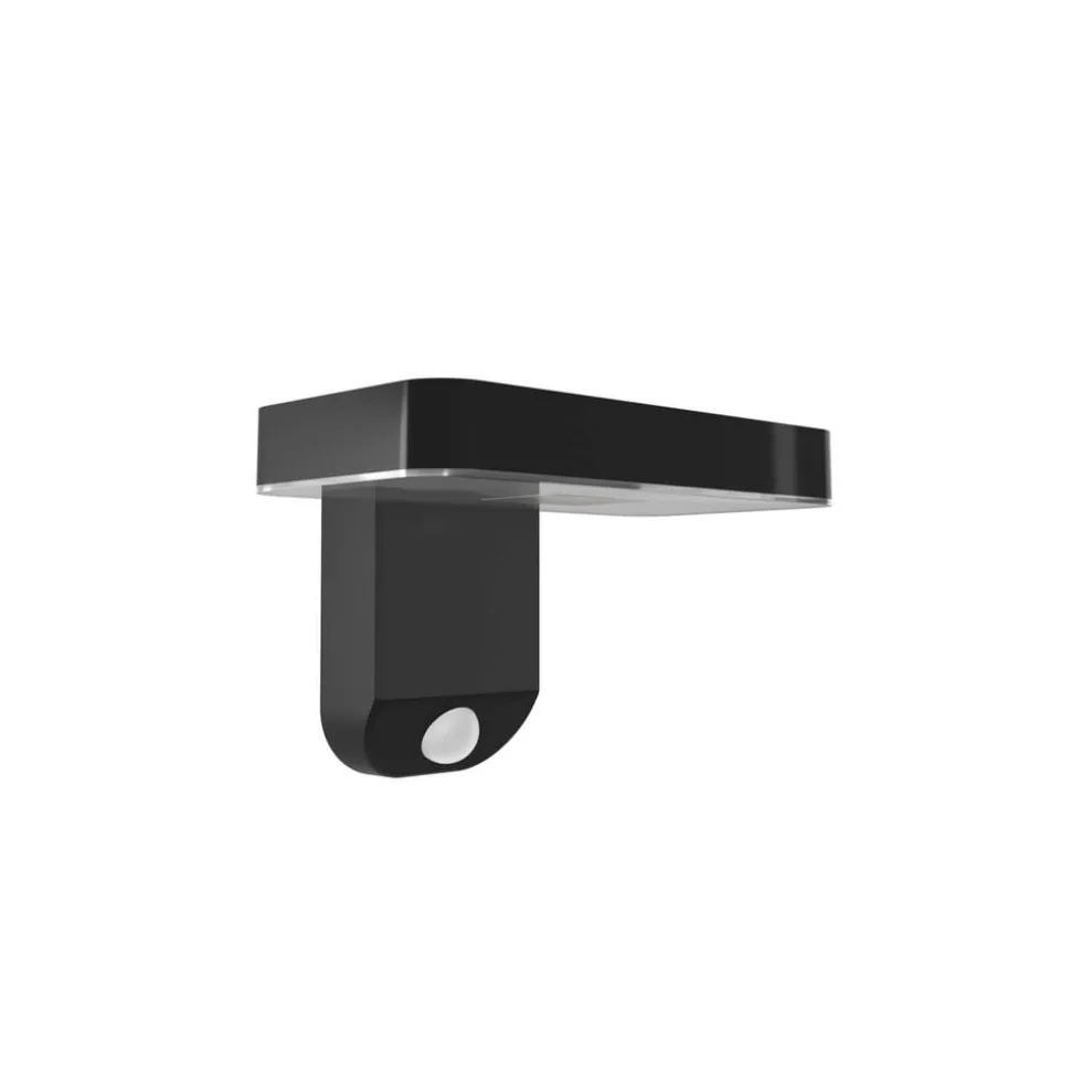 Calex Smart Outdoor solcellelampe til vægmontering, sensor, RGBW