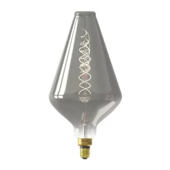 Calex Vienna LED-pære E27 6 W dim 1.800 K titan