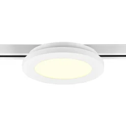 Camillus LED-skinnelampe til DUOline, hvid, Ø 17 cm