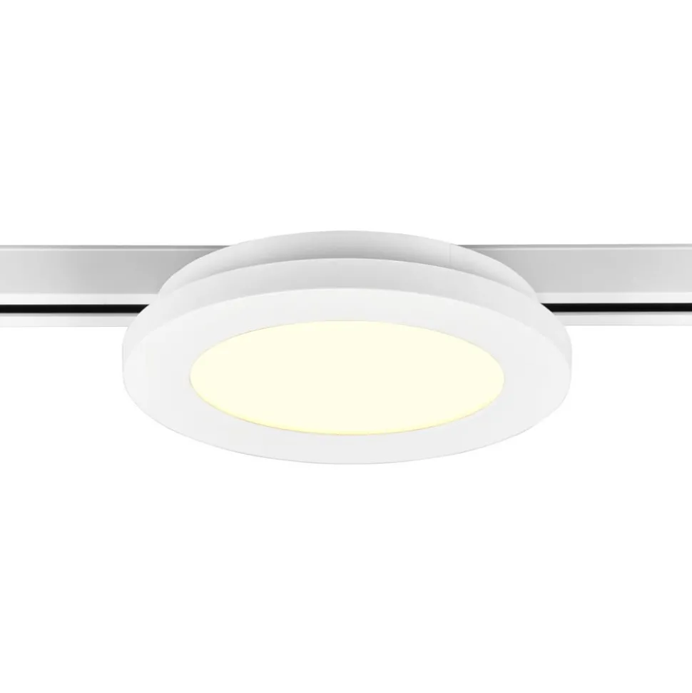 Camillus LED-skinnelampe til DUOline, hvid, Ø 17 cm