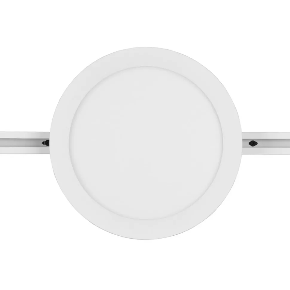 Camillus LED-skinnelampe til DUOline, hvid, Ø 26 cm