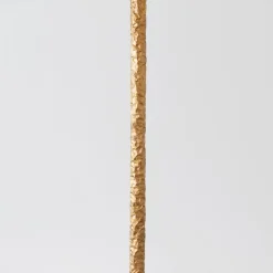 Cancelliere Rotonda chintz-gulvlampe sort/guld